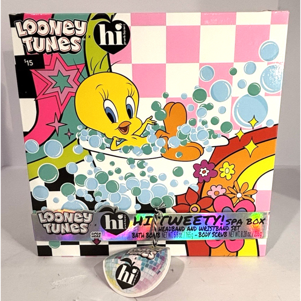 Looney Tunes Hi Tweety Bird Spa & Body Scrub Box Lmtd. Edition Brand New In Box